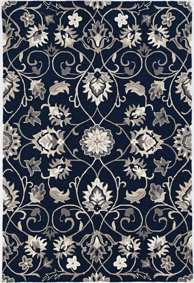 KAS Harbor 4206 Manor Navy Rugs.