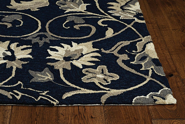 KAS Harbor 4206 Manor Navy Rugs.