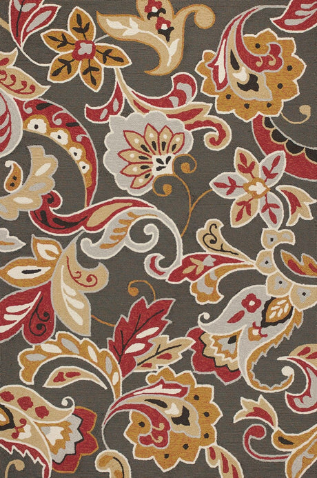 KAS Harbor 4213 Flora Taupe Rugs.