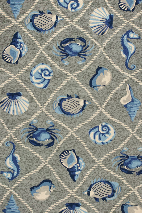KAS Harbor 4219 Seaside Grey Rugs.