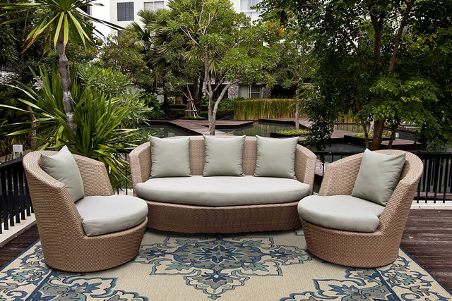 KAS Harbor 4238 Serafina Ivory / Blue Rugs.