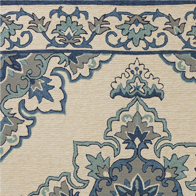 KAS Harbor 4238 Serafina Ivory / Blue Rugs.