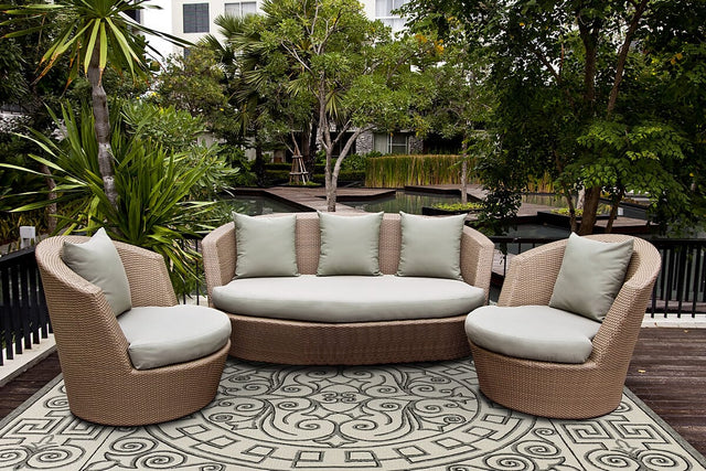 KAS Harbor 4246 Irongate Ivory / Grey Rugs.