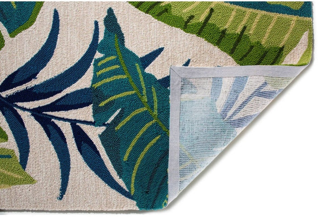 KAS Harbor 4247 Island Ivory/Blue Rug.