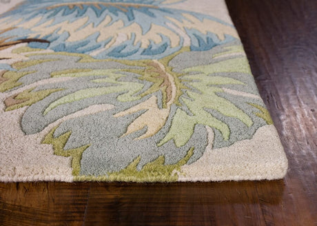 KAS Havana 2630 Oasis Ivory / Blue Rugs.