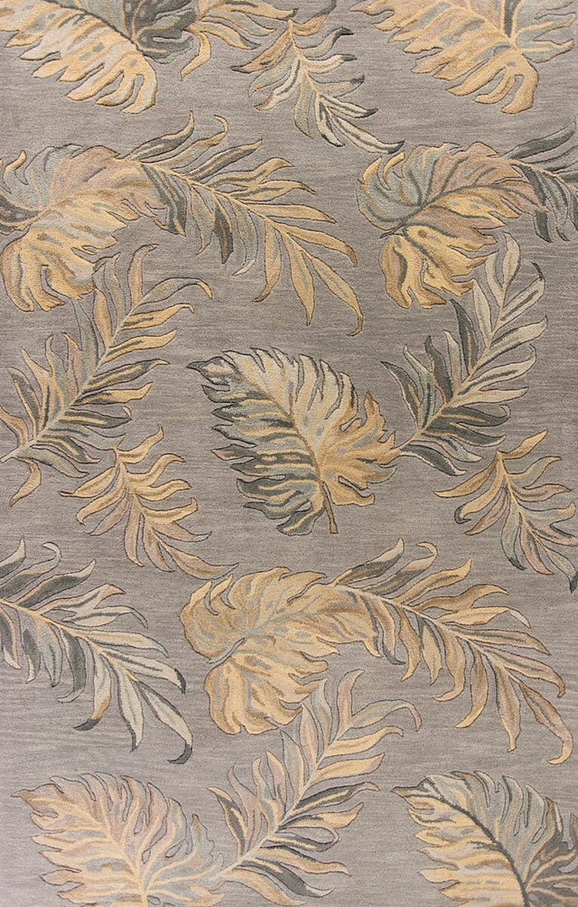 KAS Havana 2639 Palms Grey Rugs.