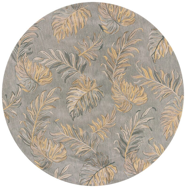 KAS Havana 2639 Palms Grey Rugs.