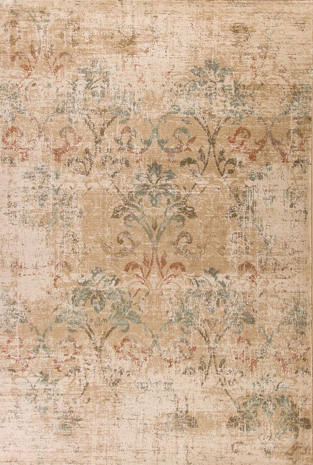 KAS Heritage 9351 Damask Champagne Rugs.