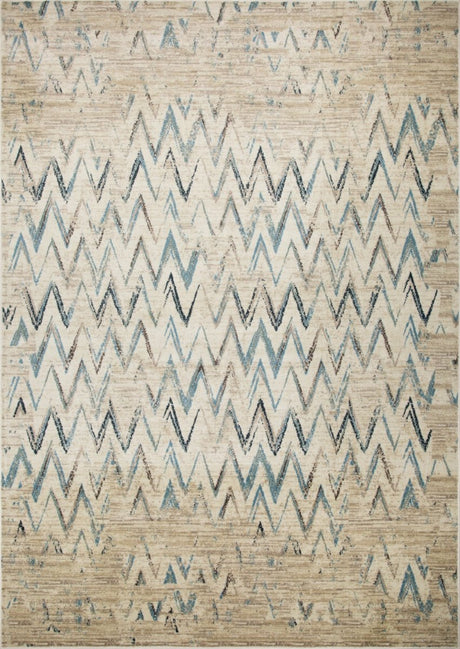 KAS Heritage 9364 Chevron Ivory Rug.