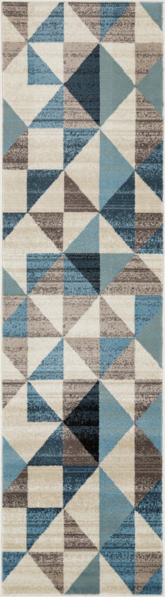 KAS Heritage 9365 Scope Blue Rug.