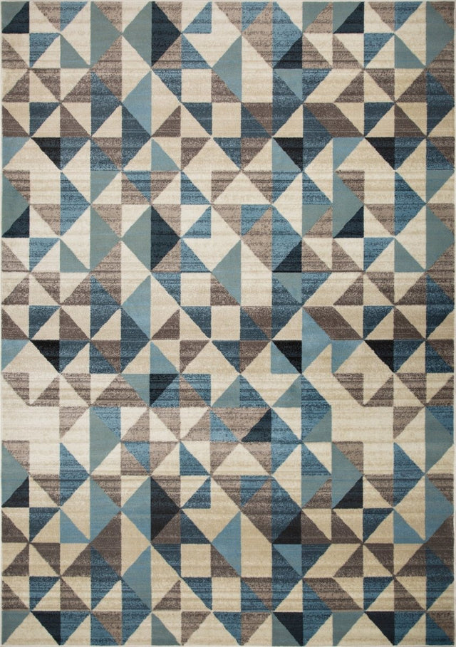 KAS Heritage 9365 Scope Blue Rug.