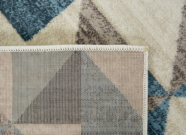 KAS Heritage 9365 Scope Blue Rug.