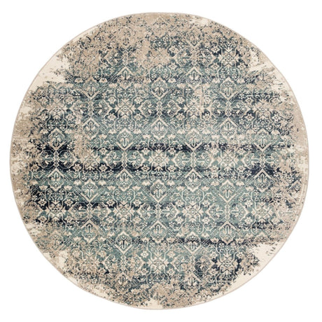KAS Heritage 9372 Anna Ivory/Blue Rugs.