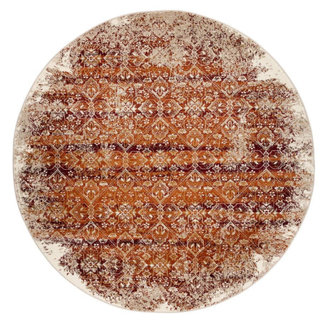 KAS Heritage 9373 Anna Ivory/Rust Rugs.
