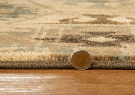 KAS Heritage 9375 Southwest Ivory/Blue Rug.
