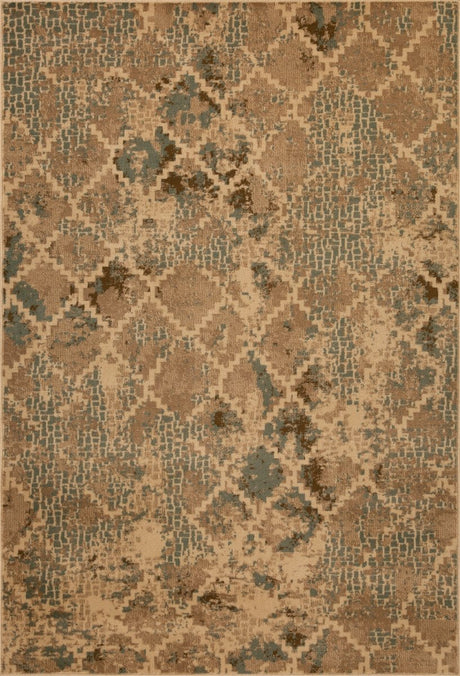 KAS Heritage 9376 Trellis Ivory/Blue Rug.