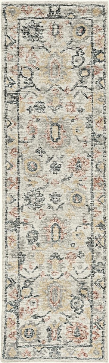 KAS Hudson 2460 Medina Ivory Rugs.