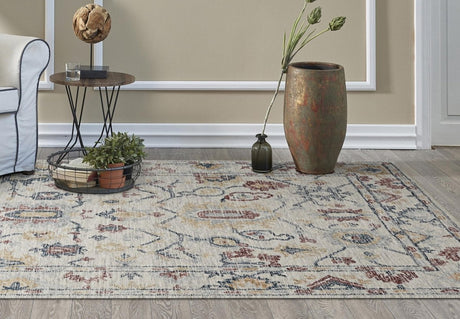 KAS Hudson 2460 Medina Ivory Rugs.