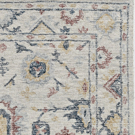 KAS Hudson 2460 Medina Ivory Rugs.