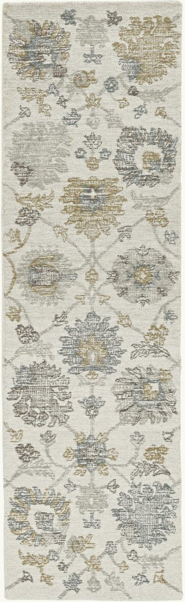 KAS Hudson 2461 Chandler Ivory Rugs.