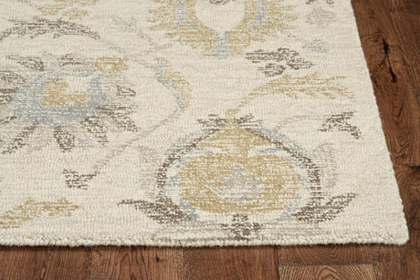 KAS Hudson 2461 Chandler Ivory Rugs.