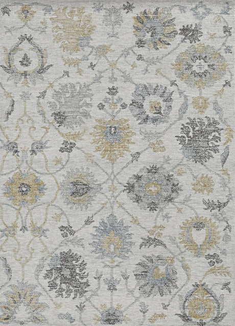 KAS Hudson 2461 Chandler Ivory Rugs.