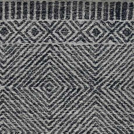 KAS Hudson 2463 Retreat Grey/Black Rugs.