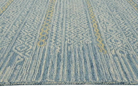 KAS Hudson 2466 Boho Blue Rug - KAS - hud24665x7