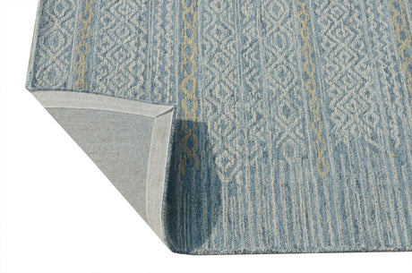 KAS Hudson 2466 Boho Blue Rug - KAS - hud24665x7