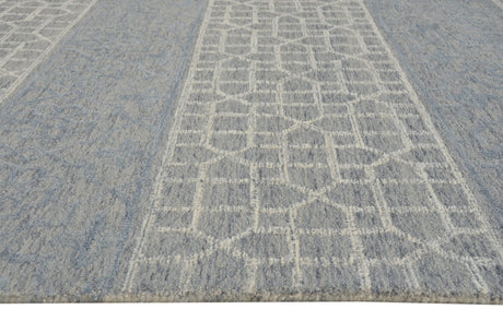 KAS Hudson 2467 Mosaic Blue/Grey Rug.