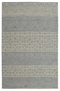 KAS Hudson 2467 Mosaic Blue/Grey Rug.