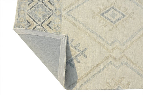 KAS Hudson 2468 Southwest Ivory/Taupe Rug - KAS - hud24685x7