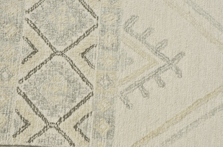 KAS Hudson 2468 Southwest Ivory/Taupe Rug - KAS - hud24685x7