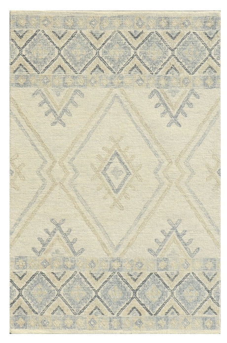 KAS Hudson 2468 Southwest Ivory/Taupe Rug - KAS - hud24685x7