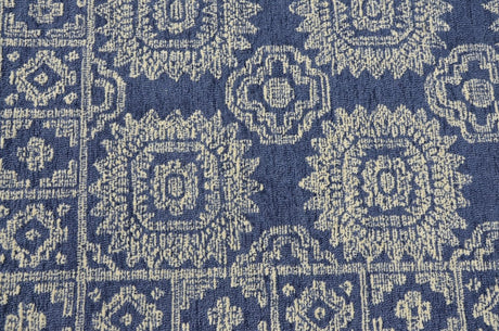 KAS Hudson 2469 Suzani Navy Rug - KAS - hud24695x7