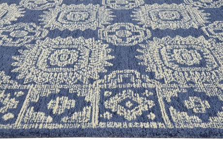 KAS Hudson 2469 Suzani Navy Rug - KAS - hud24695x7