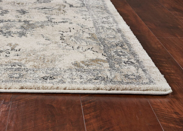 KAS Hue 4707 Farrah Ivory Rugs.