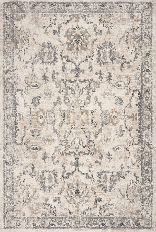 KAS Hue 4707 Farrah Ivory Rugs.