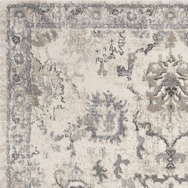 KAS Hue 4707 Farrah Ivory Rugs.