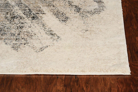 KAS Hue 4715 Luster Ivory / Grey Rugs.