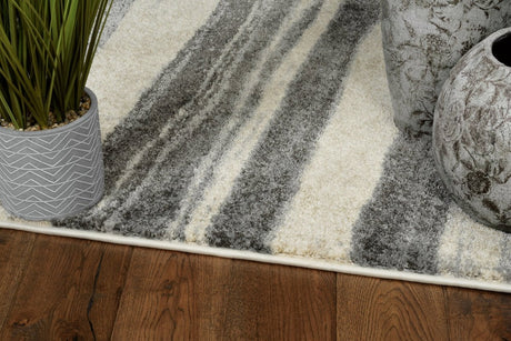 KAS Hue 4717 Landscapes Beige/Grey Rug.