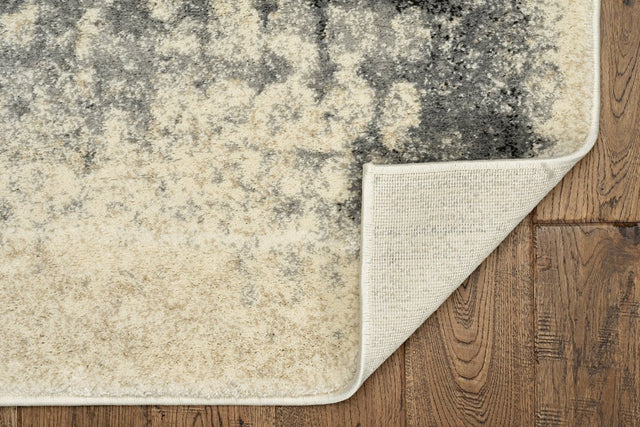 KAS Hue 4718 Views Beige/Grey Rug.