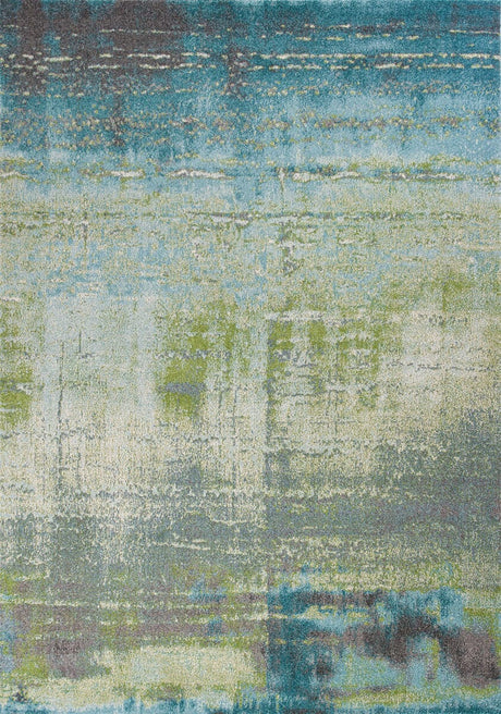 KAS Illusions 6206 Escape Blue / Green Rugs.