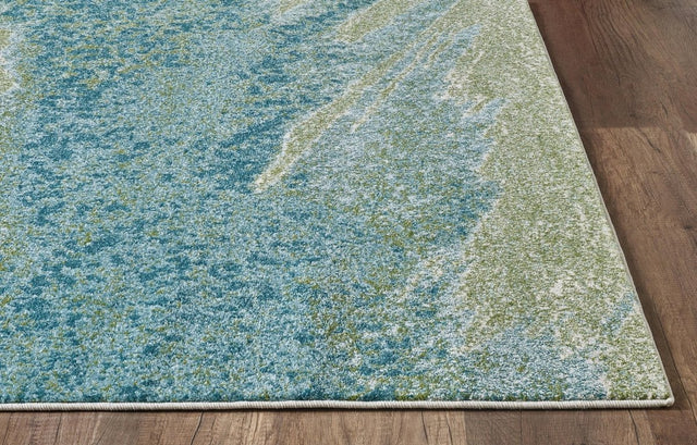 KAS Illusions 6220 Mist Ocean Rugs.