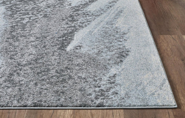 KAS Illusions 6221 Mist Blue/Grey Rugs.