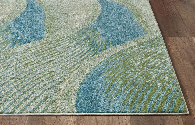 KAS Illusions 6222 Breeze Ocean Rugs.