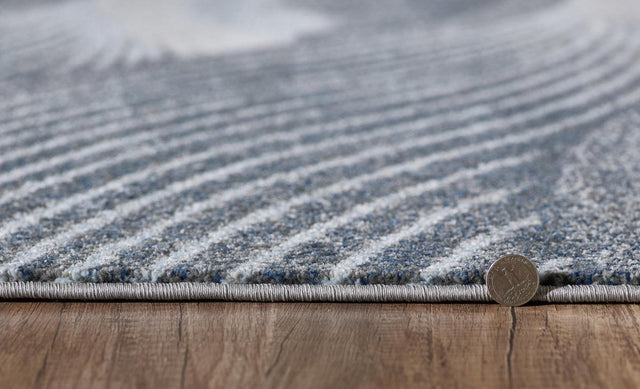 KAS Illusions 6223 Breeze Grey/Blue Rugs.