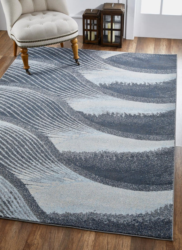 KAS Illusions 6223 Breeze Grey/Blue Rugs.