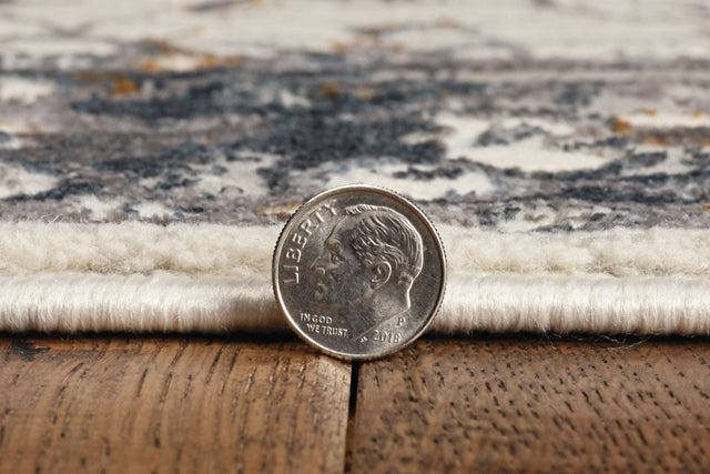 KAS Inspire 7500 Empera Ivory/Grey Rugs.