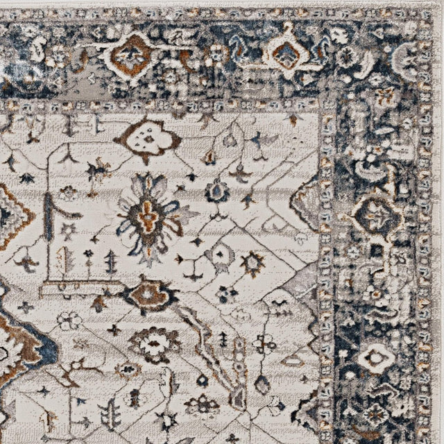 KAS Inspire 7500 Empera Ivory/Grey Rugs.
